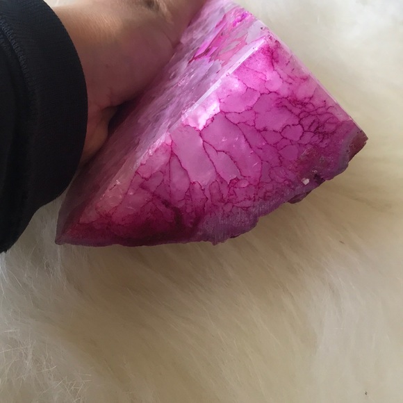 Beautiful crystal agate geode - Picture 4 of 5